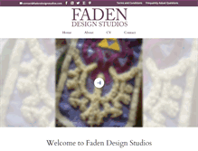 Tablet Screenshot of fadendesignstudios.com